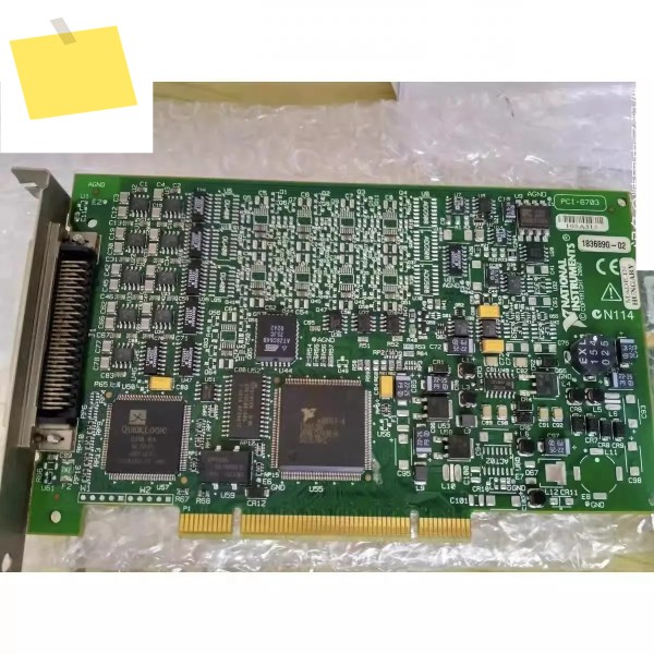 American NI PCI-6703 정적 아날로그 출력 장치 16비트 16채널 778316-01 PCMCIA 제품 이미지