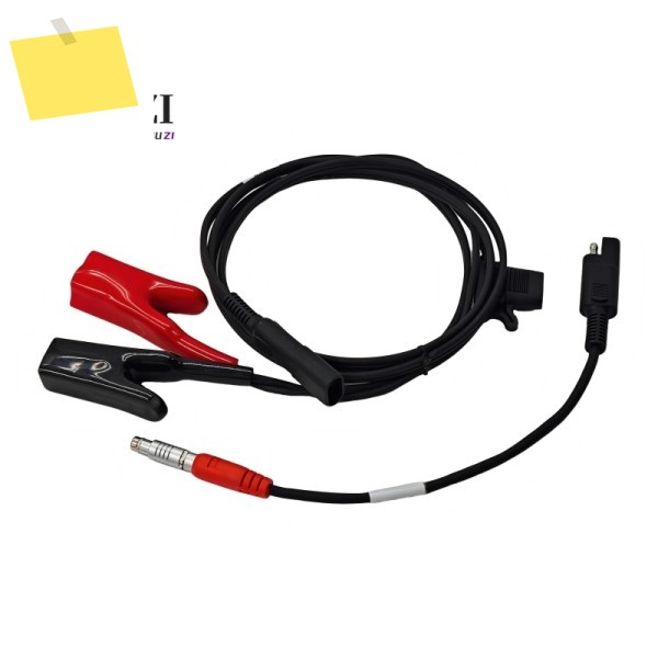 외부 전원 케이블 5핀 A00302+A00400 Topcon 토탈 스테이션 GPS HiPer 또는 Lite용 Trimble용 악어 클립이 있는 제품 이미지