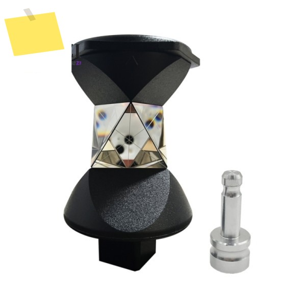 Leica Swiss Rorbtic 총 측량 스테이션용 Sliver Soated 360도 반사 프리즘, 어댑터가 있는 GRZ4 제품 이미지