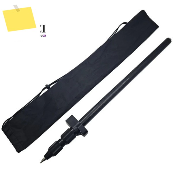 탄소 섬유 극 72-180cm 텔레스코픽 센터링 휴대용 RTK GPS 프리즘 측량 막대 알루미늄 합금 58x11 스레드 제품 이미지