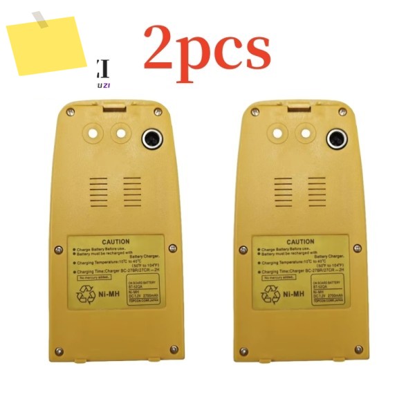 2PCS 배터리 BT-52QA GTS-3303000 GPT 시리즈 토탈 스테이션 3 핀용 Ni-MH 충전식 제품 이미지