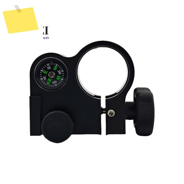 신품 직경 32mm 범용 GNSS 범위 폴 크래들 브래킷 클램프 탄소 섬유 센터 홀더 마운트 나침반 포함 제품 이미지