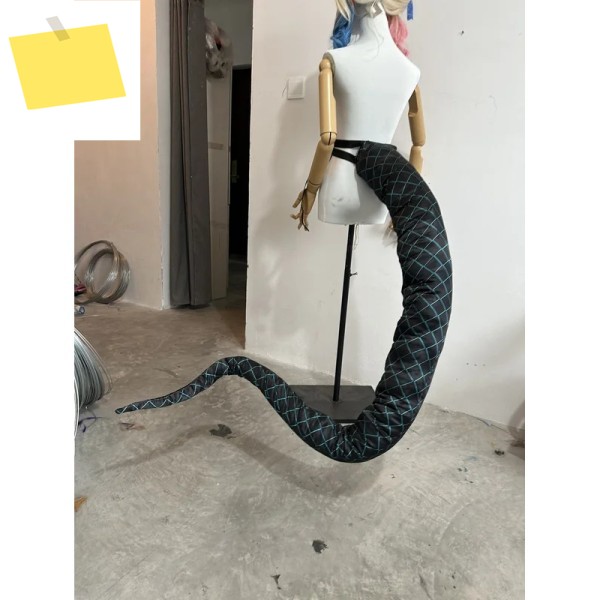 Khorhaiya Snake 사용자 정의가 포함된 XT8Game Arknights Cosplay Prop 게임 소품 허리 장식 T@XT6! 제품 이미지