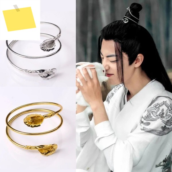 황금은 고대 중국 검객 머리 왕관 왕실 전사 쿵후 장식 Hanfu 사진 조각 제품 이미지