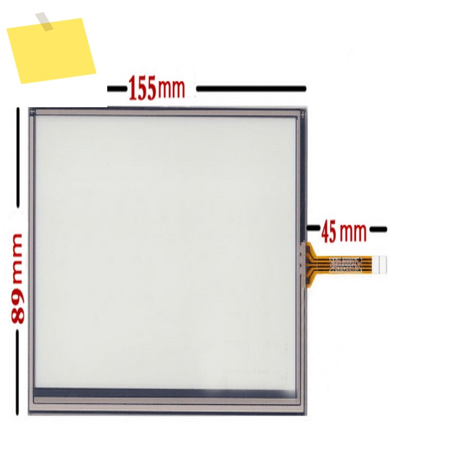 New for 6.5Inch 15589mm 4 Wires AT065TN14 PW065XS1 External Screen Digitizer Car Navigation 제품 이미지