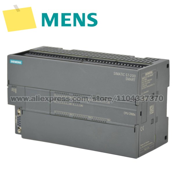 SIEMENS SIMATIC S7-200 스마트 CPU CR60s, 컴팩트 ACDC릴레이, 온보드 IO: 36 DI 24V DC; 릴레이 2A 6ES7288-1CR60-0AA1 제품 이미지