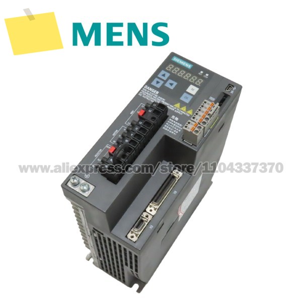 SIEMENS SINAMICS V90 입력 전압: 380-480V 3 A -15%+10% 3.8 45-66Hz 6SL3210-5FE11-0UA0 제품 이미지