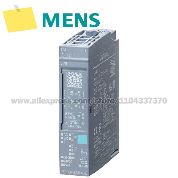 SIEMENS SIPLUS ET 200SP TM 카운트 1x24V 모듈등각 코팅 포함 6AG1138-6AA01-2BA0 14-16주 제품 이미지