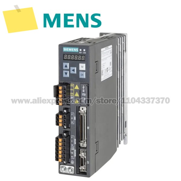 SIEMENS SINAMICS V90, PROFINET 입력 전압: 200-240V 13상 AC -15%+10% 3.01.8A 45-66 6SL3210-5FB10-2UF2 제품 이미지