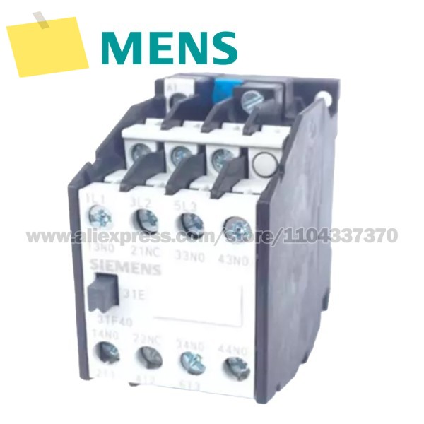 SIEMENS 접촉기 AC 50 HZ, 220V 400V 9A 4kW AUX. 접점: 3 NO + 1 NC 크기 나사 연결 3TF4031-0XM0 제품 이미지
