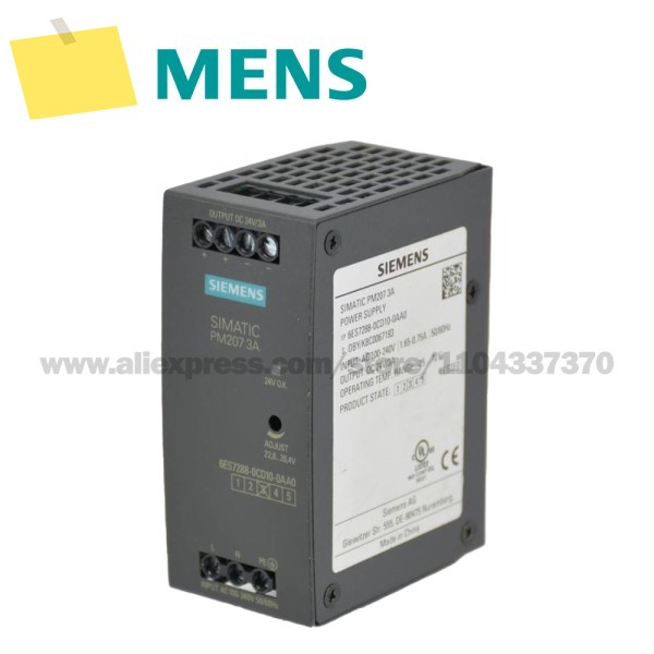 SIEMENS SIMATIC S7-200 스마트 조정 전원 공급 장치, 3A5A DC 출력, 6ES7288-0CD10-0AA0 제품 이미지