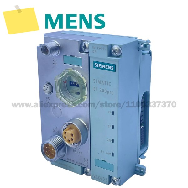 SIEMENS SIMATIC DP 연결 모듈, PROFIBUS 인터페이스 ET 200 PRO, M1278 인치, 2x 및 6ES7194-4AD00-0AA0 제품 이미지