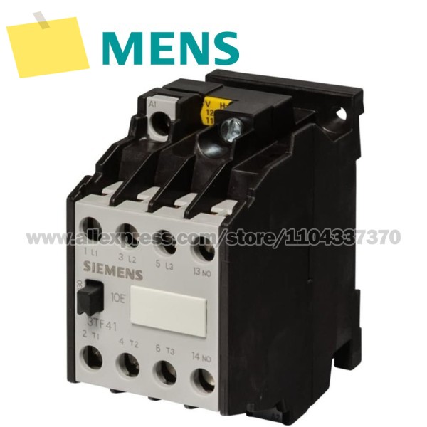 SIEMENS 접촉기 AC 50HZ, 220V 400V 12A 5.5kW AUX. 접점: 1 NO + NC 크기 0 나사 연결 3TF4111-0XM0 제품 이미지