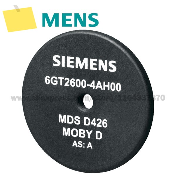 SIEMENS 트랜스폰더 MDS D426 RF200RF300 ISOMOBY D 디스크 15693, 칩 유형 FUJITSU MB89R118 6GT2600-4AH00 제품 이미지
