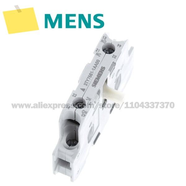 SIEMENS 크기 2...14용 보조 스위치 블록 1차 왼쪽 또는 오른쪽 3TY7561-1AA00 제품 이미지