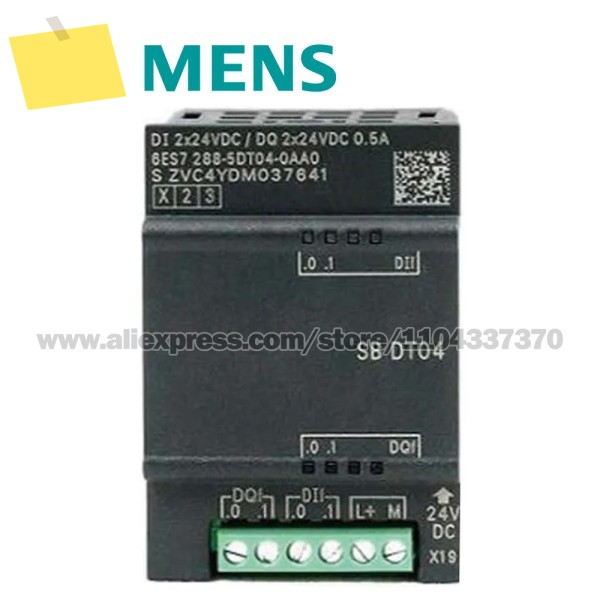 SIEMENS SIMATIC S7-200 스마트, 디지털 IO SB DT04, 2 DI V DO 6ES7288-5DT04-0AA0 제품 이미지