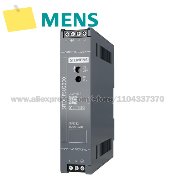 SIEMENS SITOP PSU2200 안정화 전원 공급 장치 입력: 100-240V AC DC3A 6EP3332-3SA00-0AY0 제품 이미지