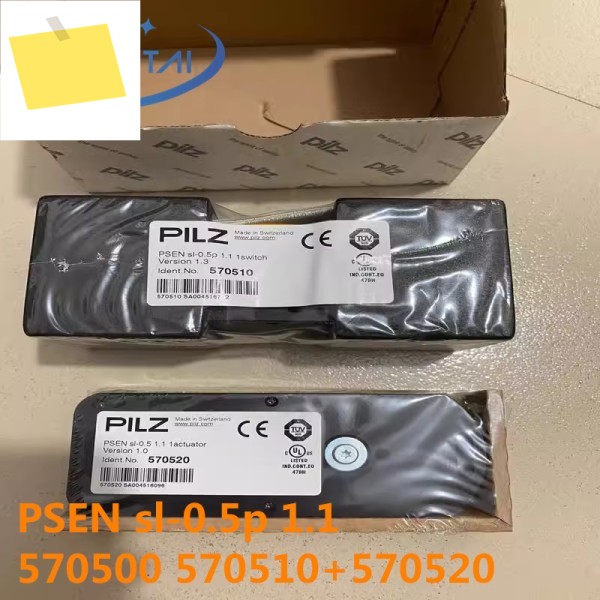 PILZ PSEN sl-0.5p 1.1 570500 + 안전 문짝 잠금 장치, 새제품 제품 이미지
