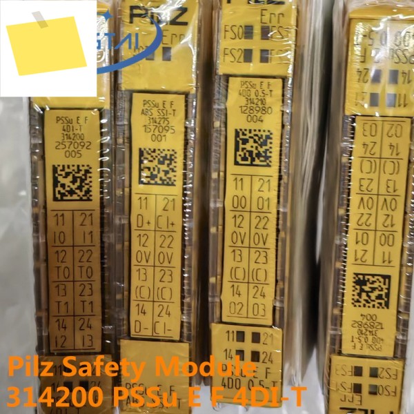 314200 PSSu E F 4DI-T Pilz 안전 모듈, 새제품, 제품 이미지