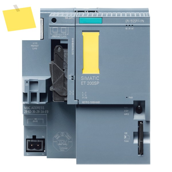 ET200SP용 CPU1512SP F-1 PN, 6ES7512-1SK01-0AB0 제품 이미지