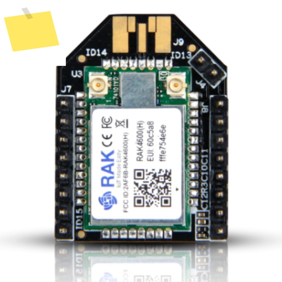 RAK4600 브레이크아웃 보드 | nRF52832 MCU SX1276 로라 칩 XBee Zigbee 폼 팩터 RAK무선 WisDuo 제품 이미지