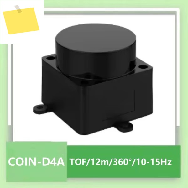Samll 12m 레이저 범위 스캐너 탐색 장애물 회피 LiDAR 스위퍼 특수 M1C1-Mini Mini-T4 COIN-D4A 제품 이미지