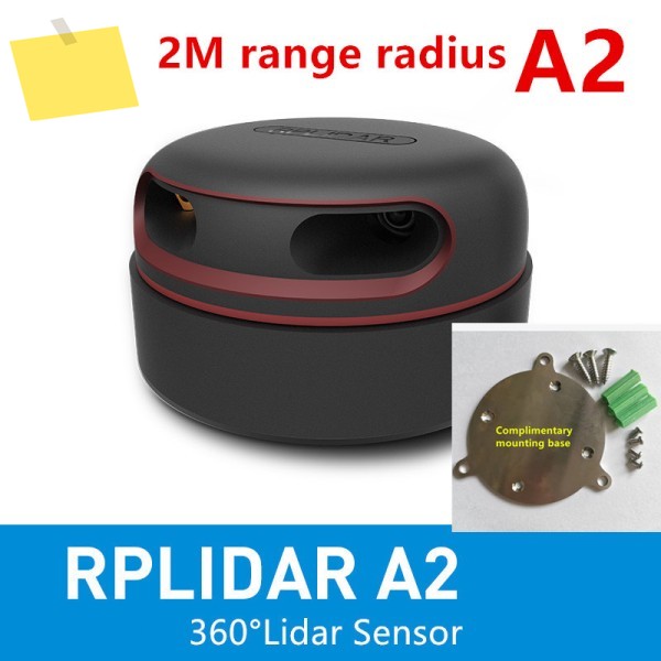 슬램텍 2D 360도 12미터 스캐닝 라이더 센서 RPLIDAR A2 제품 이미지