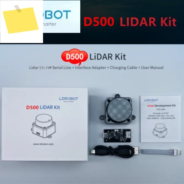 TOF 레이저 라이다 스캐너 360 ° D500 Lidar 키트는 ROS1 및 지원합니다. 제품 이미지