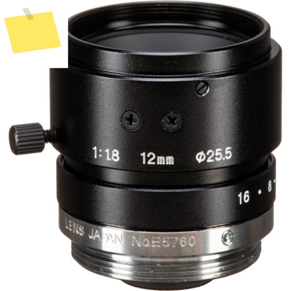 Tamron 고해상도 C 마운트 렌즈, 잠금 23, 양호한 상태, 23FM12LL, 12mm F1.8 제품 이미지