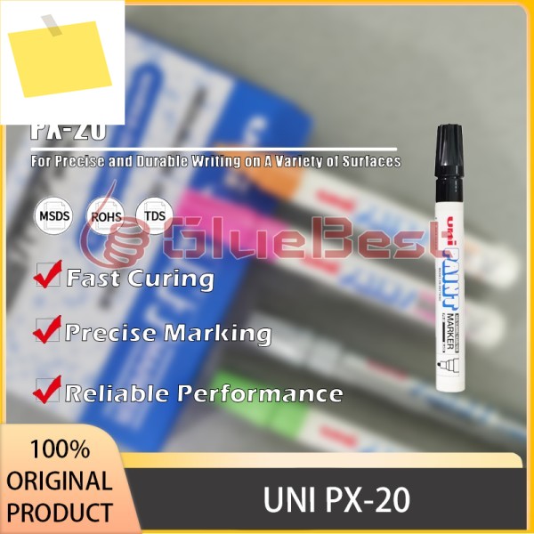 UNI PX-20 마커 펜 실험실용 방수 속건 산업용 정품 제품 이미지