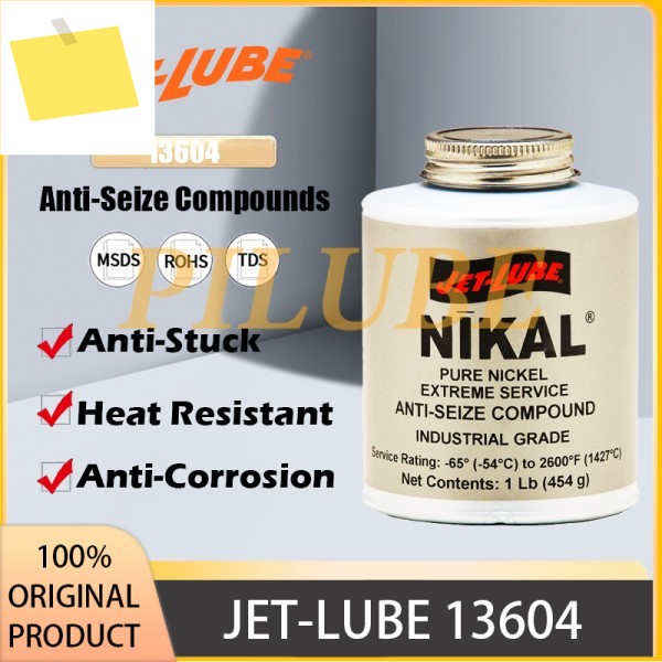 JET-LUBE Nikal 13604 하이 퀄리티 개스킷 및 나사산 보호용 고온 결석 방지 컴파운드, 정품 제품 이미지