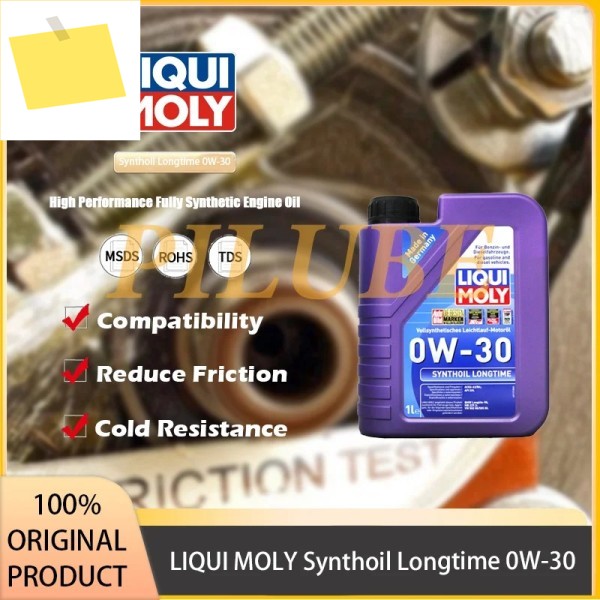 LIQUI MOLY Synthoil 고성능 장기 엔진 보호용 완전 합성 오일, 0W-30 정품 제품 이미지