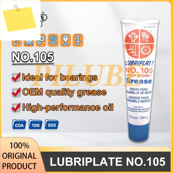 LUBRIPLATE NO.105 284G 윤활 그리스 - 베어링 및 모터용 고성능 산업용 정품 OEM 제품 제품 이미지