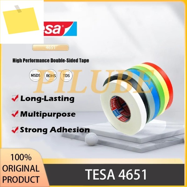 TESA 4651 펜싱 포일 팁 테이프, 손쉬운 적용, 찢을 수 있는 천 다용도 사용에 강한 내구성, 오리지널 제품 제품 이미지