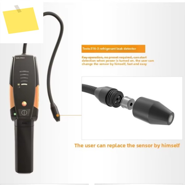 Refrigerant leak detector Product 316-3 - no. 0563 Screen Air Conditioning Gas 제품 이미지