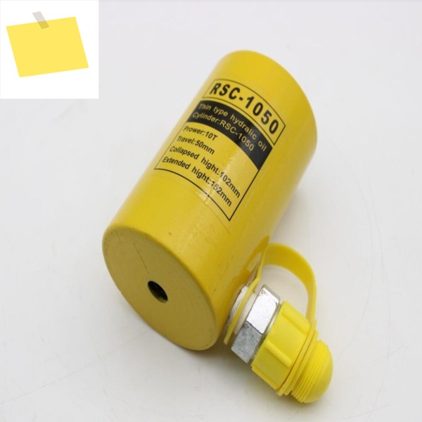 낮은 높이 유압 실린더 RSC-1050 잭, 톤수 10T, 작업 이동 50mm 제품 이미지