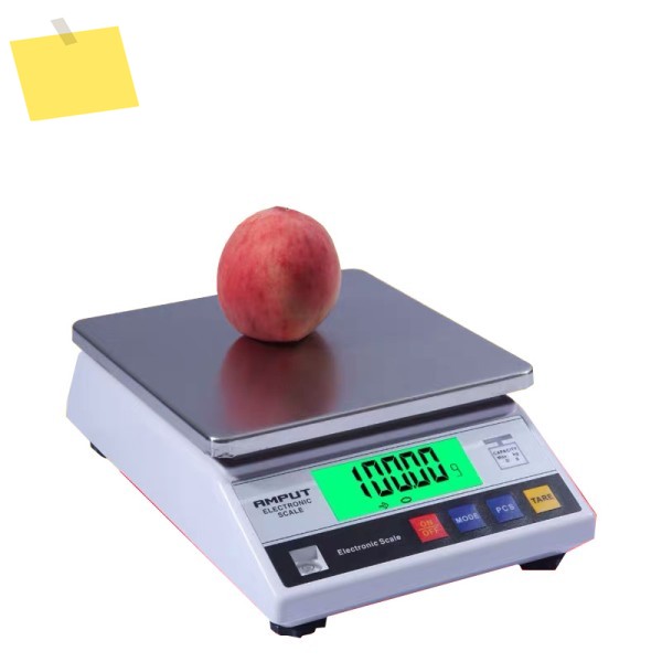 디지털 정밀 전자 실험실 저울, 산업용 테이블 톱 포함, 10kg x 0.1g 제품 이미지