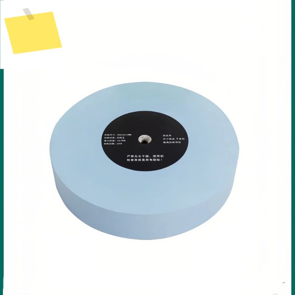 10인치 백색 커런덤 연삭 빠우 휠 250 X 12mm 구멍 220메쉬 및 수냉식 연마 빠우 기용 제품 이미지