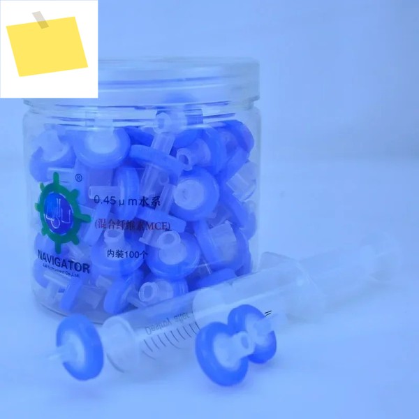 고품질 실험실 필터 1325mm, 0.220.45 CA-CN 주사기 밀리포어 여과 깔때기용 친수성 미세 다공성 제품 이미지