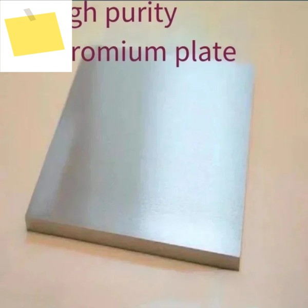 제로 컷 과학 연구 실험 도구 부품 DIY 액세서리에 대한 고순도 크롬 금속판 Cr99.95% 사용자 정의 제품 이미지