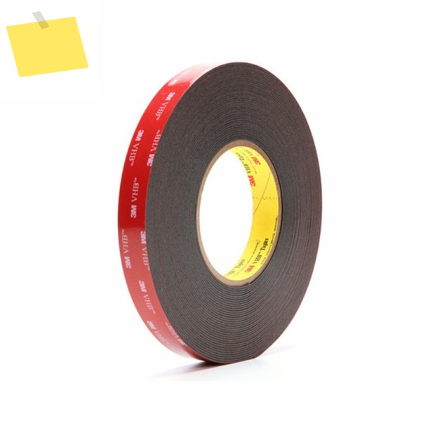 자동차 바디3M 5962F 아크릴 폼 테이프, 검정색, 응용 분야, 34INX36YD1팩, Dropshipping 제품 이미지