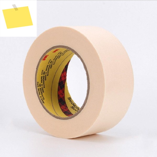 3M 2693 High Performance Masking Tape,Tan, 25.4mmX54.8M Pack of 2roll ,Dropshipping 제품 이미지
