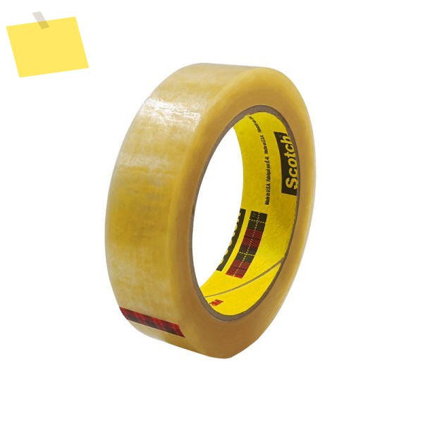 3M 셀로판 필름 테이프, 681 페인트 테스트, 접착 측정, 경량 포장 19mm x 72YD48 롤, 직송 제품 이미지