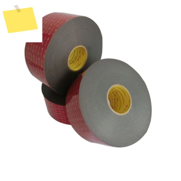 3M VHB 헤비듀티 장착 테이프 5925F 검정색, 25.0 밀, 76.2mm X36YD롤, Dropshipping 제품 이미지