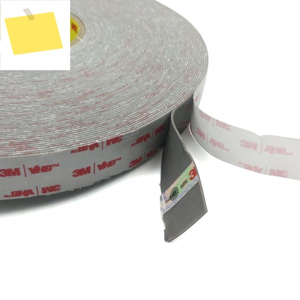 3M 4941P VHB 양면 테이프, 두께 1.1mm, 회색, 76.2mmX20M1팩, Dropshipping 제품 이미지