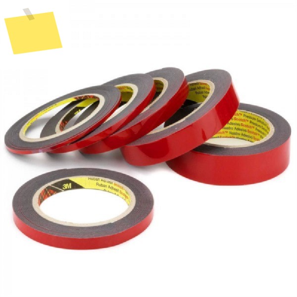 3M 80323 자동차 아크릴 플러스 양면 접착 테이프, 두께 1.12mm, 검정색, 25mmX20m롤, Dropshipping 제품 이미지