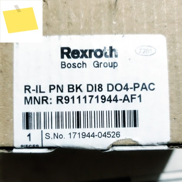Rexroth R-IL PN BK DI8 DO4-PAC MNR:R911171944-AF1 제품 이미지
