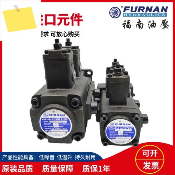 FURNAN 유압 VHOD-F-1212, 이중 가변 베인 펌프, 1515, 20202525-A1, A2 제품 이미지