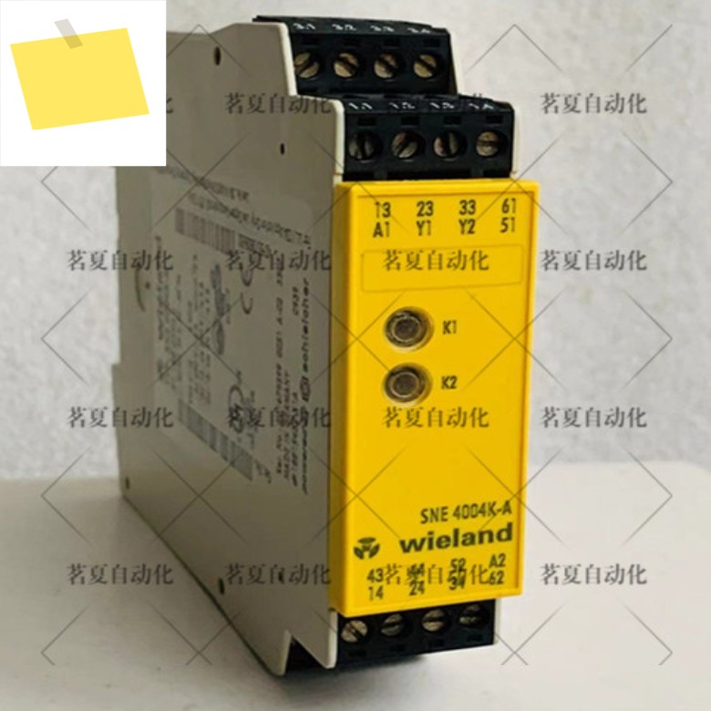 WielandWieland 안전 릴레이, SNE 4004K-A, 24VACDC 스팟, 정품 제품 이미지