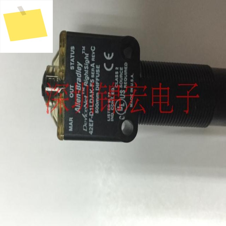 정품 수입 광전 스위치, 42EF-D1LDAK-F5, SER A, 4 핀 라운드 잭 포함 제품 이미지
